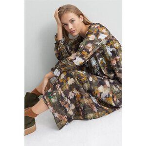 Anthropologie Multicolor Maxi Dress